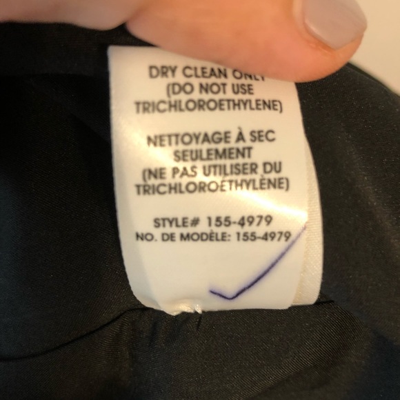 COPY - Nanette Lepore blue black diamond dress size 6 - Picture 9 of 9